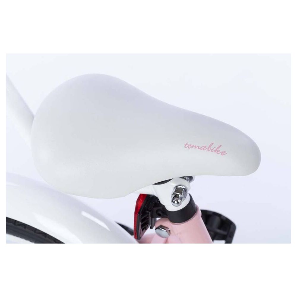 Dviratis - XXV - TOMABIKE 16" - PLATININIS - ŠVIESIAI ROŽINIS