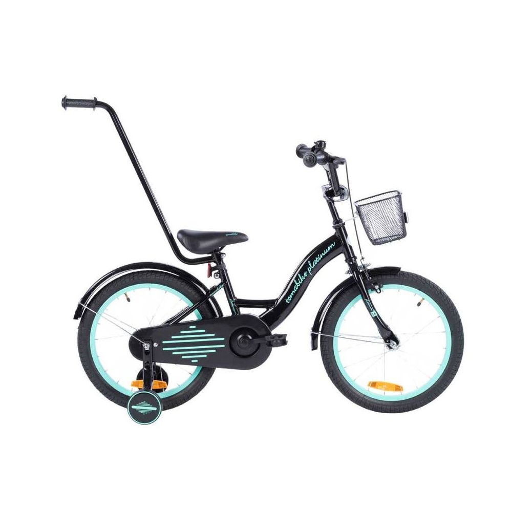 Bicycle - XXV - TOMABIKE 18" - PLATINUM - BLACK / TURKUS