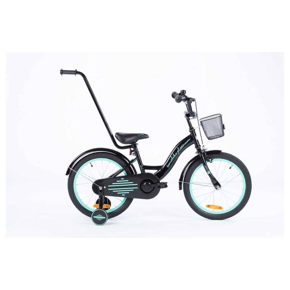 Bicycle - XXV - TOMABIKE 18" - PLATINUM - BLACK / TURKUS
