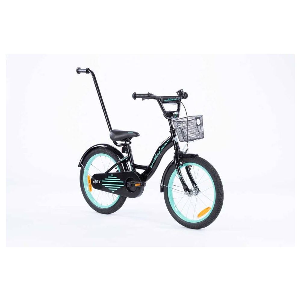 Bicycle - XXV - TOMABIKE 18" - PLATINUM - BLACK / TURKUS