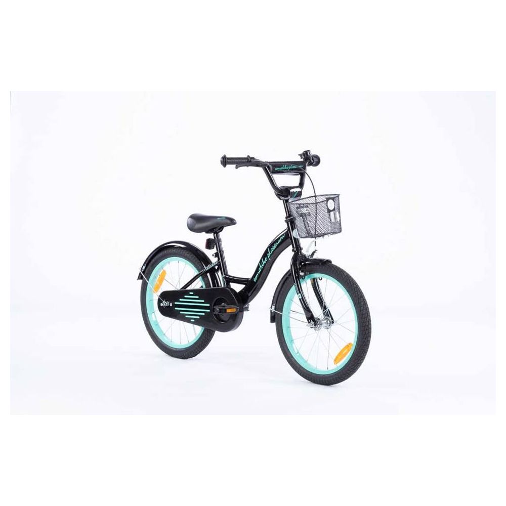 Bicycle - XXV - TOMABIKE 18" - PLATINUM - BLACK / TURKUS