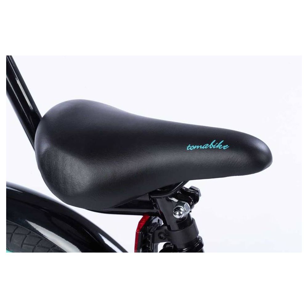 Bicycle - XXV - TOMABIKE 18" - PLATINUM - BLACK / TURKUS