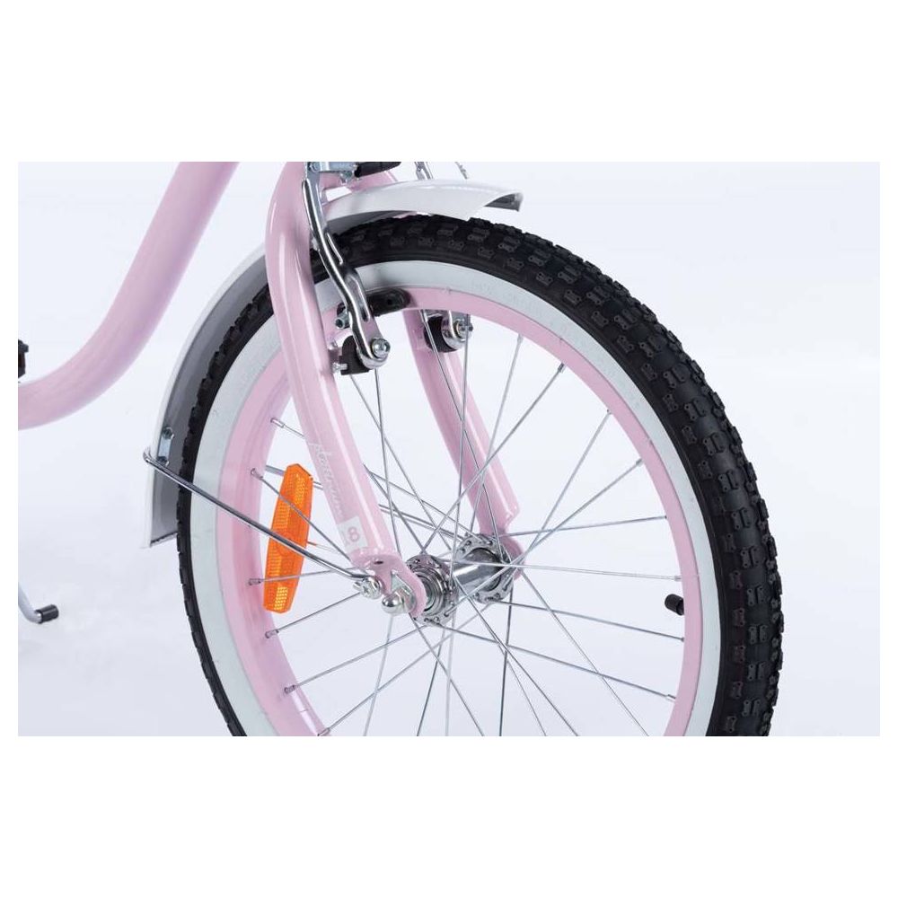 Dviratis - XXIII - TOMABIKE 18" - CRUISER - ŠVIESIAI ROŽINIS