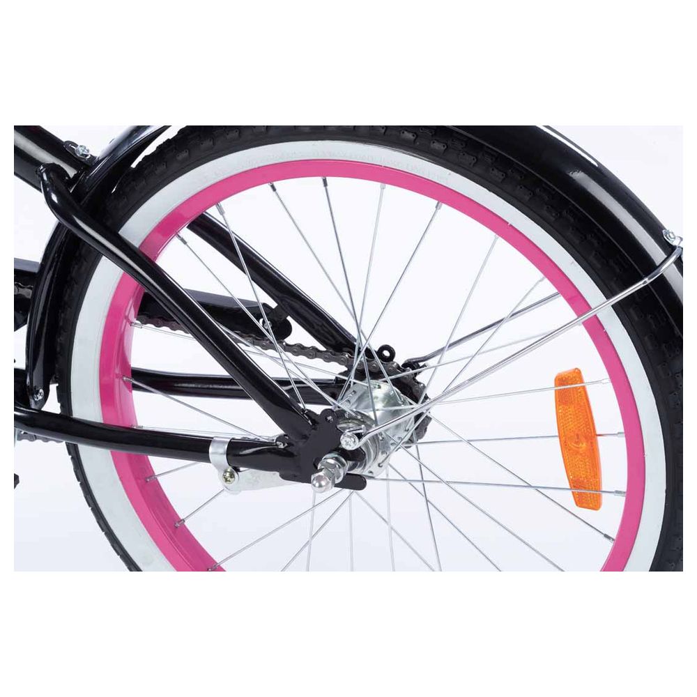 Bicycle - XXIII - TOMABIKE 20" - CRUISER - BLACK / PINK