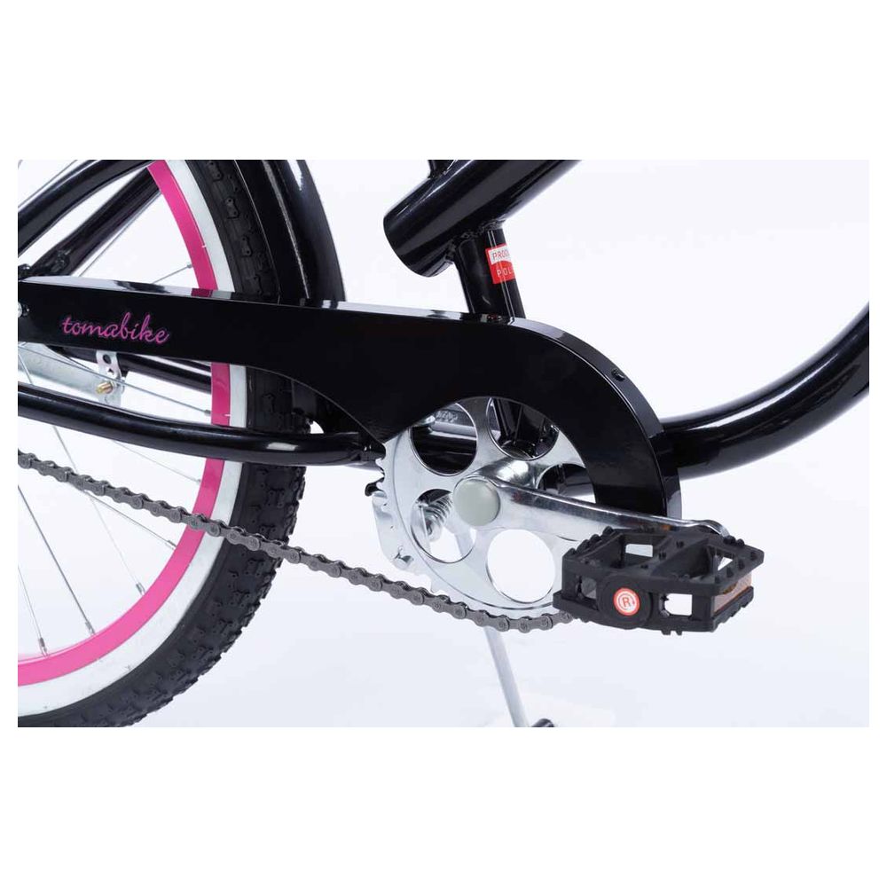 Bicycle - XXIII - TOMABIKE 20" - CRUISER - BLACK / PINK