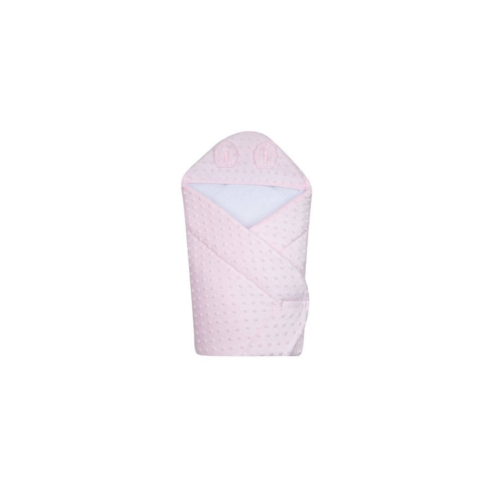 Antklodė su gobtuvu - 631 - MINKY - PINK