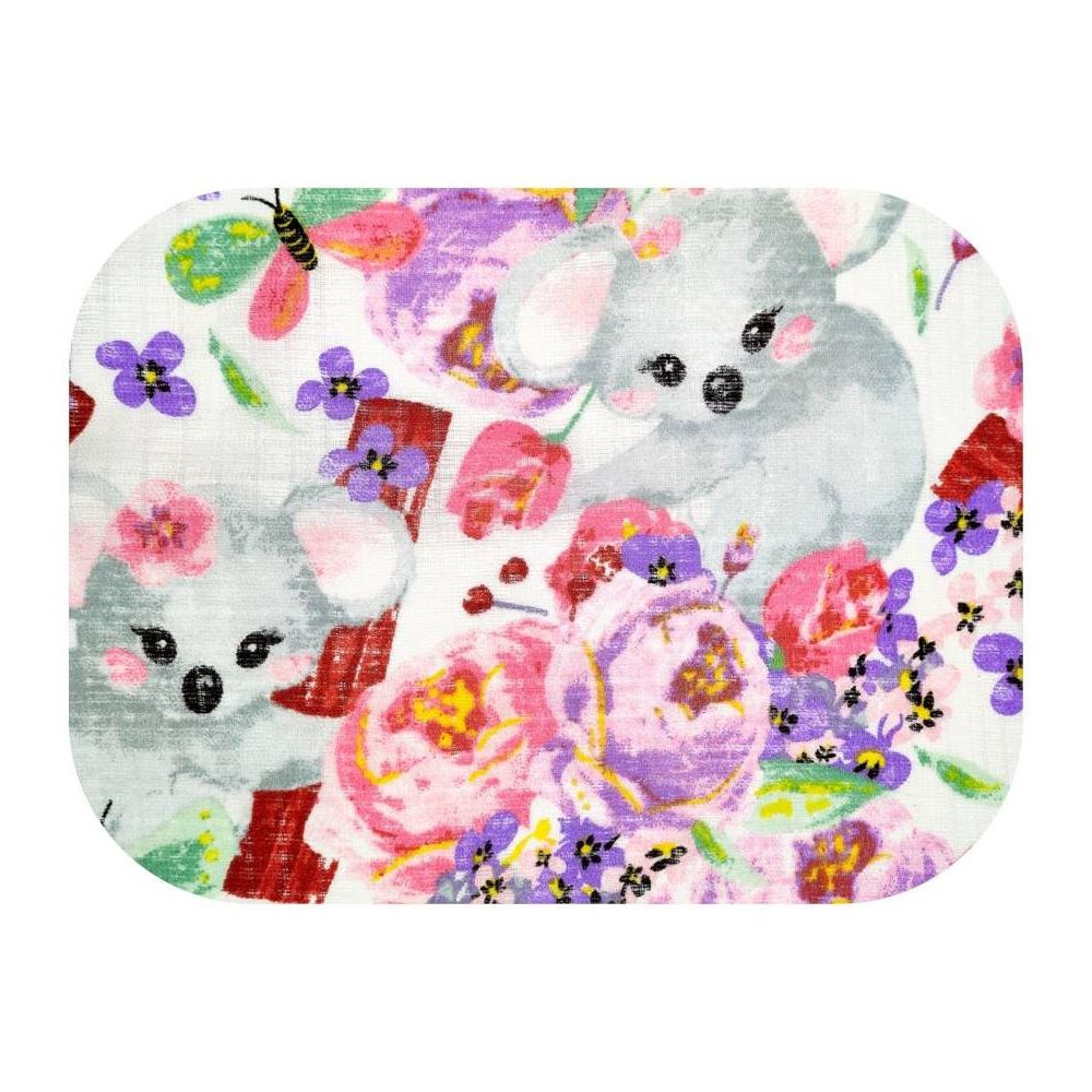 Sauskelnės - 23482 - TETRA PRINT - EGA - KOALA - PINK - dydis 70x80 cm