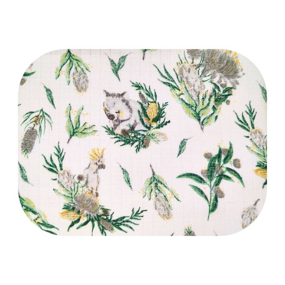 Sauskelnės - 24854 - TETRA PRINT - EGA - KOALA - ŽALIA - dydis 70x80 cm