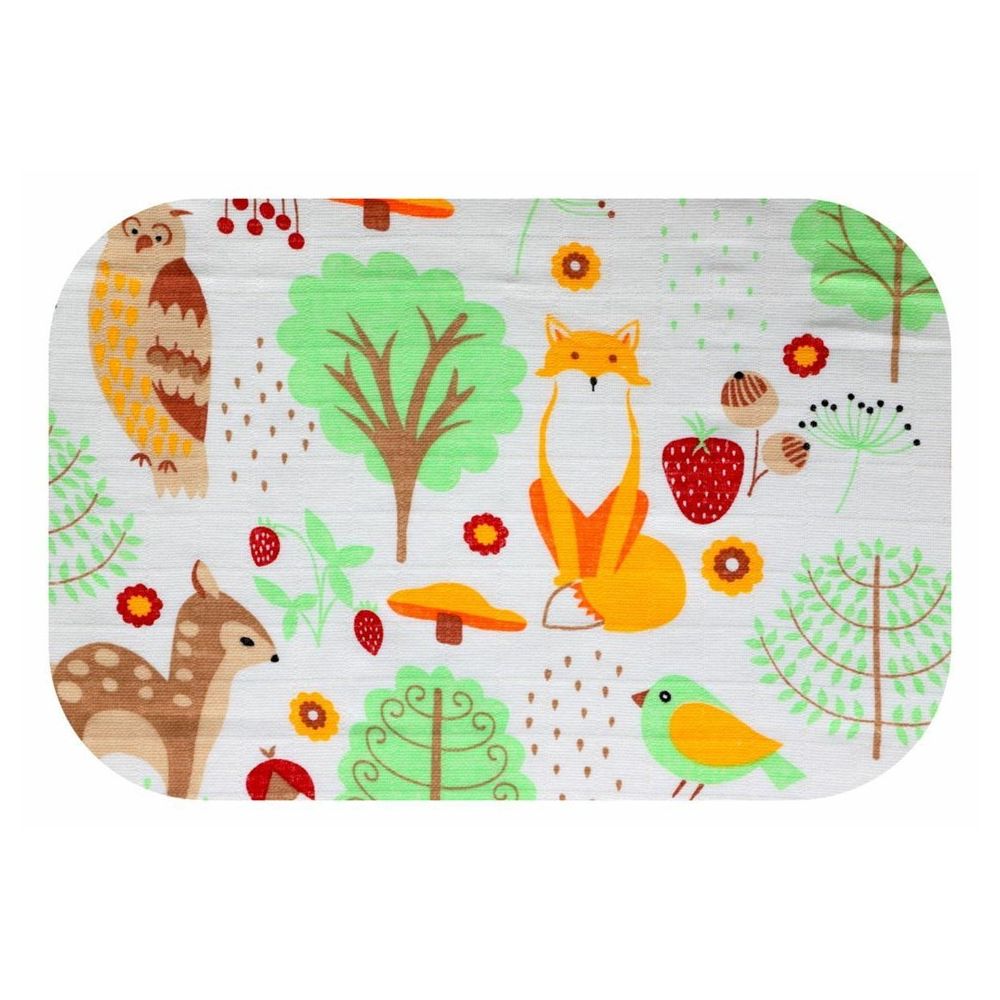 Sauskelnės - 25813- TETRA PRINT - EGA - LUX - SARNA IN LESIE - dydis 70x80 cm