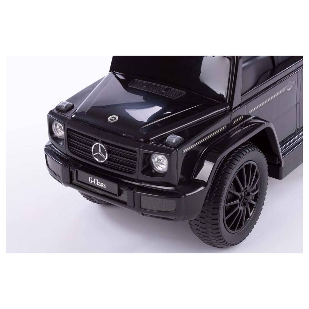 Paspiriama mašinėlė - 653 - guminiai ratlankiai - eko oda - MERCEDES G350D - PINK