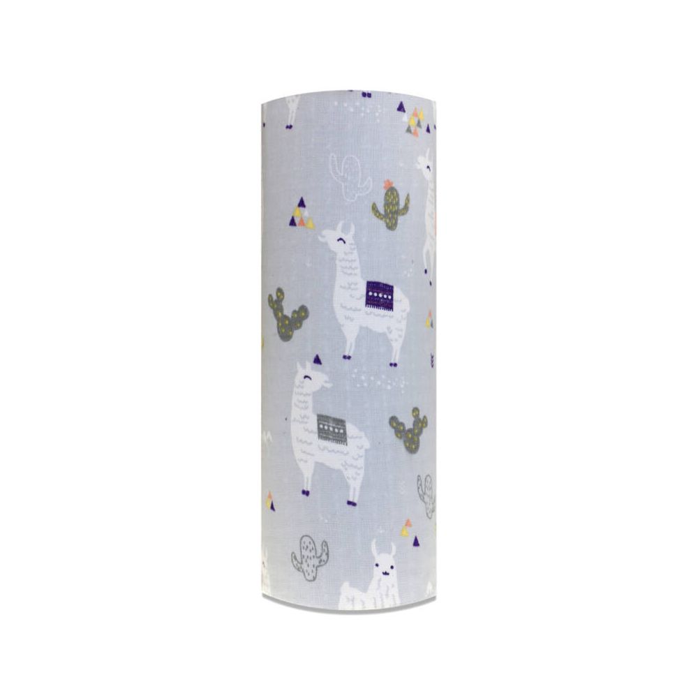 Sauskelnės - 25097 - TETRA PRINT - EGA - LAMA - GREY / WHITE - dydis 70x80 cm