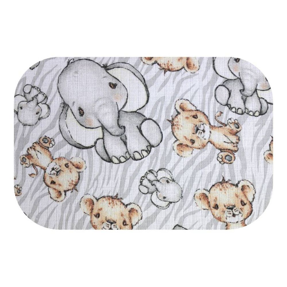 Sauskelnės - 25387 - TETRA DRUK - EGA - SAFARI - GREY - dydis 70x80 cm
