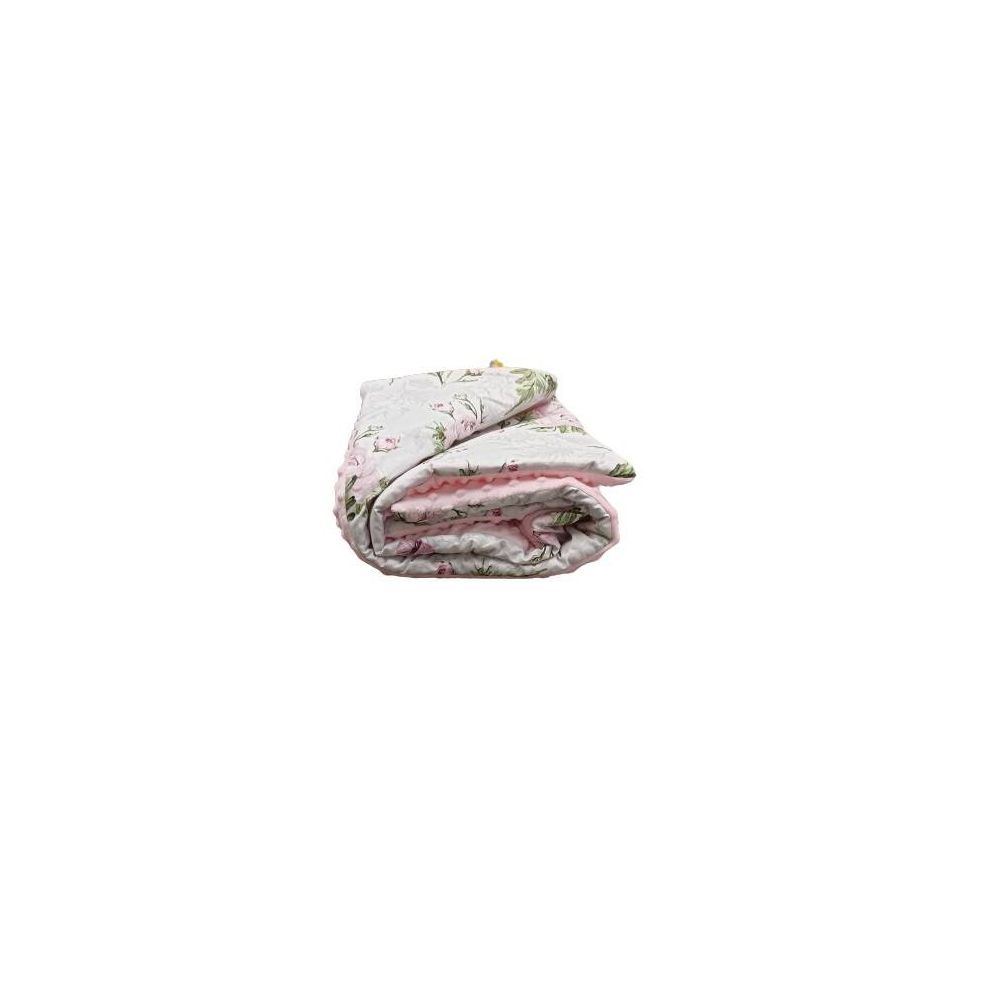 Antklodė - 664- su užpildu - MINKY / MIEŽINĖ - dydis 75x90 - PINK