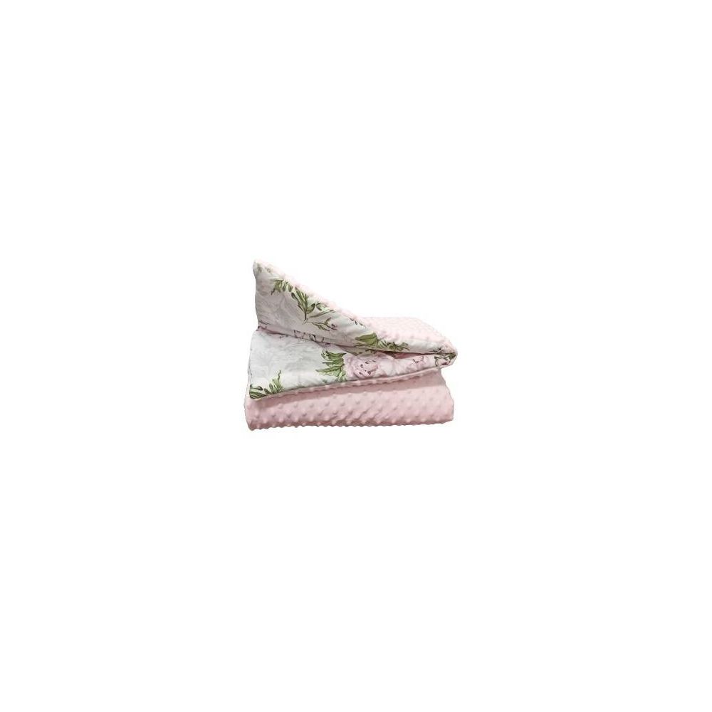 Antklodė - 664- su užpildu - MINKY / MIEŽINĖ - dydis 75x90 - PINK