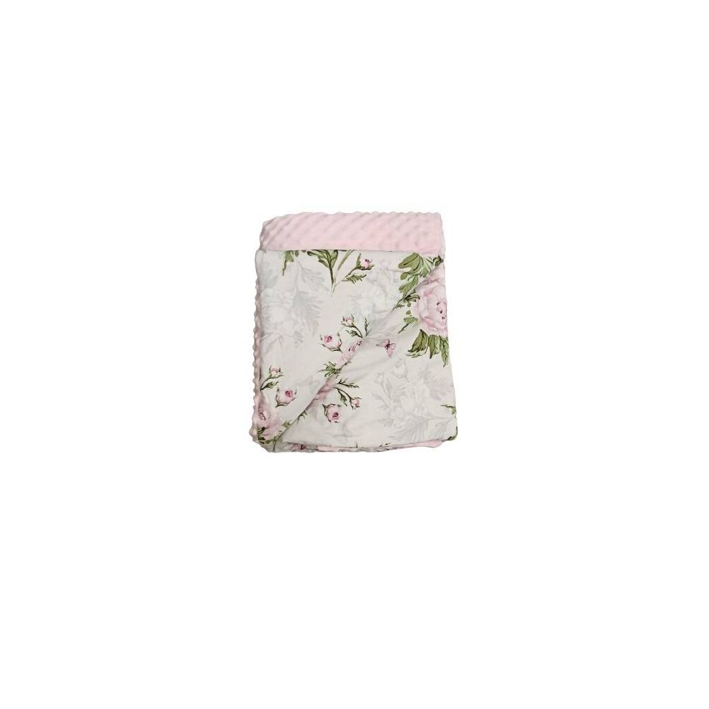 Antklodė - 664- su užpildu - MINKY / MIEŽINĖ - dydis 75x90 - PINK