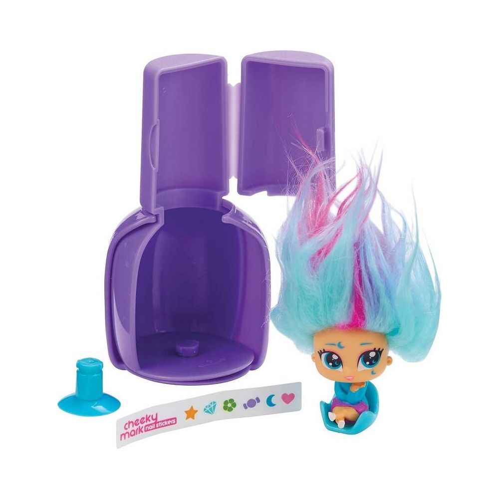 Lėlė - 78996 - MINIDOOZ - Plaukai - MIX - dydis 11 cm