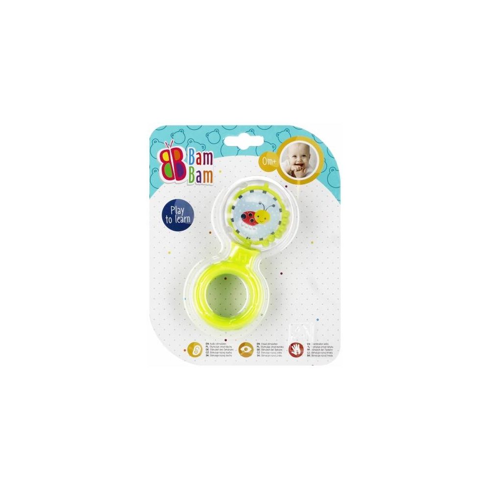 Barškutis 482505 BAM BAM RATTLE BALL