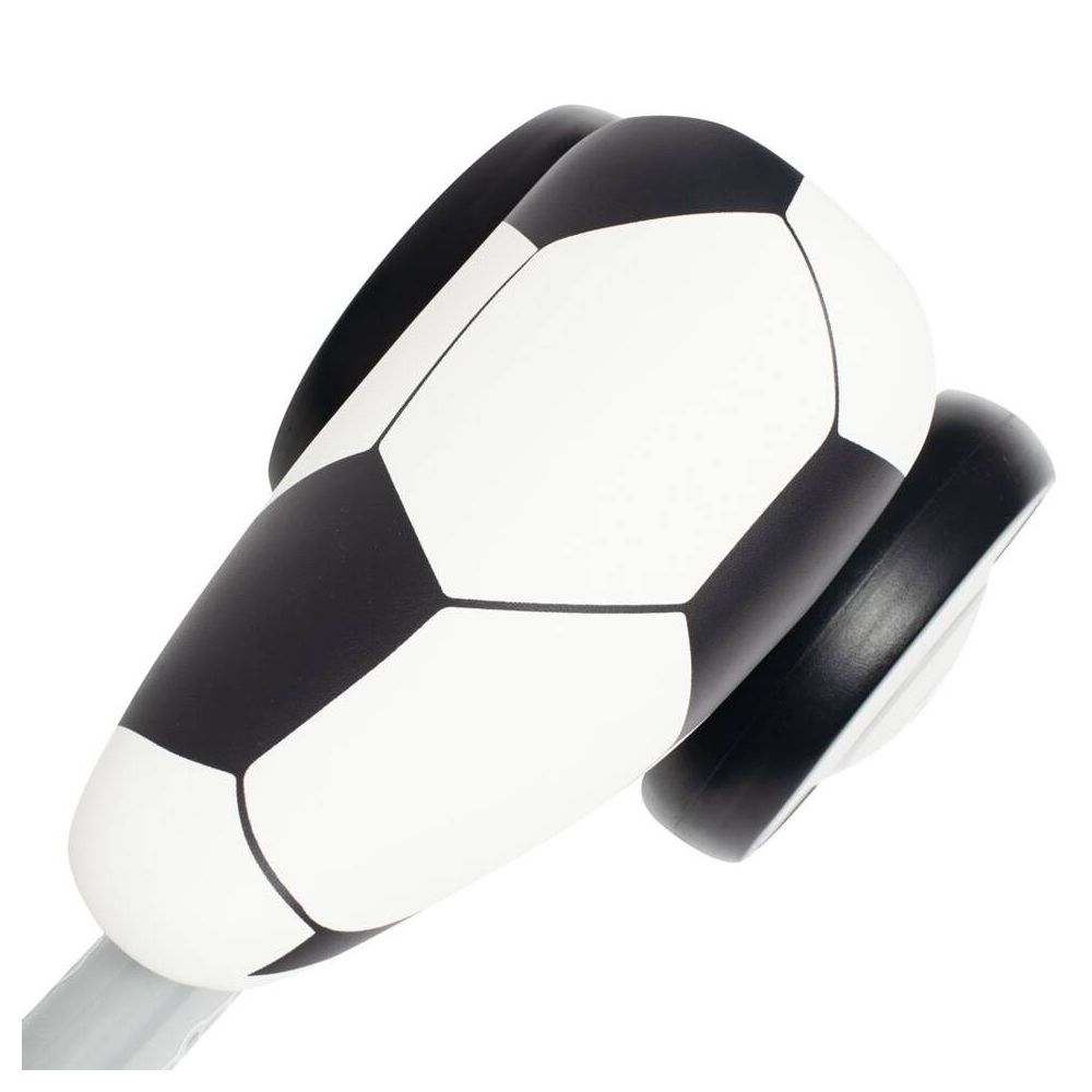 Balansinis dviratukas Ride-on - 51009 - BABY BIKE - FOOTBALL - BLACK / WHITE