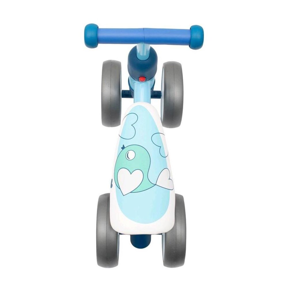 Balansinis dviratukas Ride-on - 51009 - BABY BIKE - FOOTBALL - BLACK / WHITE