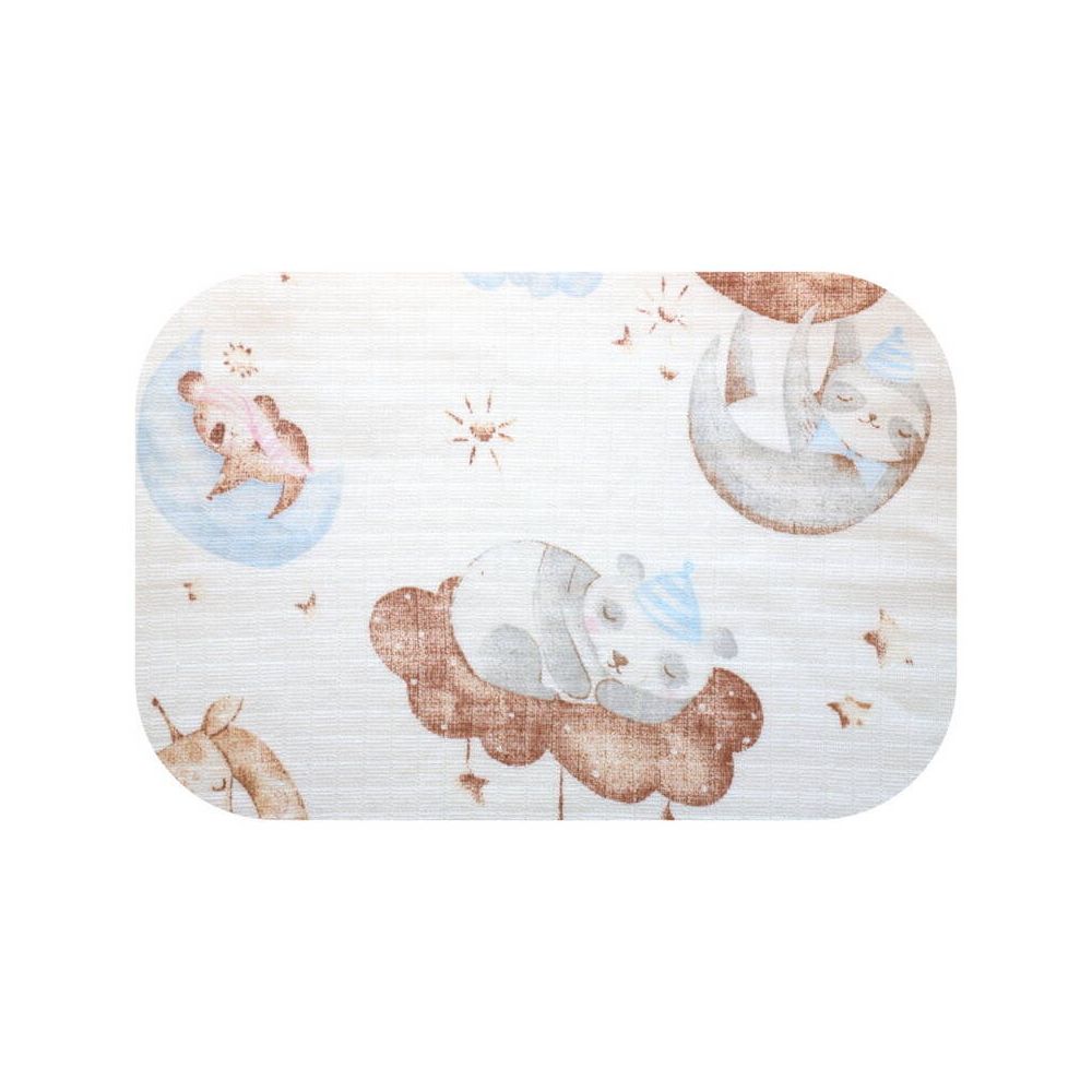 Diaper - 25721 - TETRA PRINT - EGA - ŚPIĄCE ZWIERZĘTA - size 70x80 cm