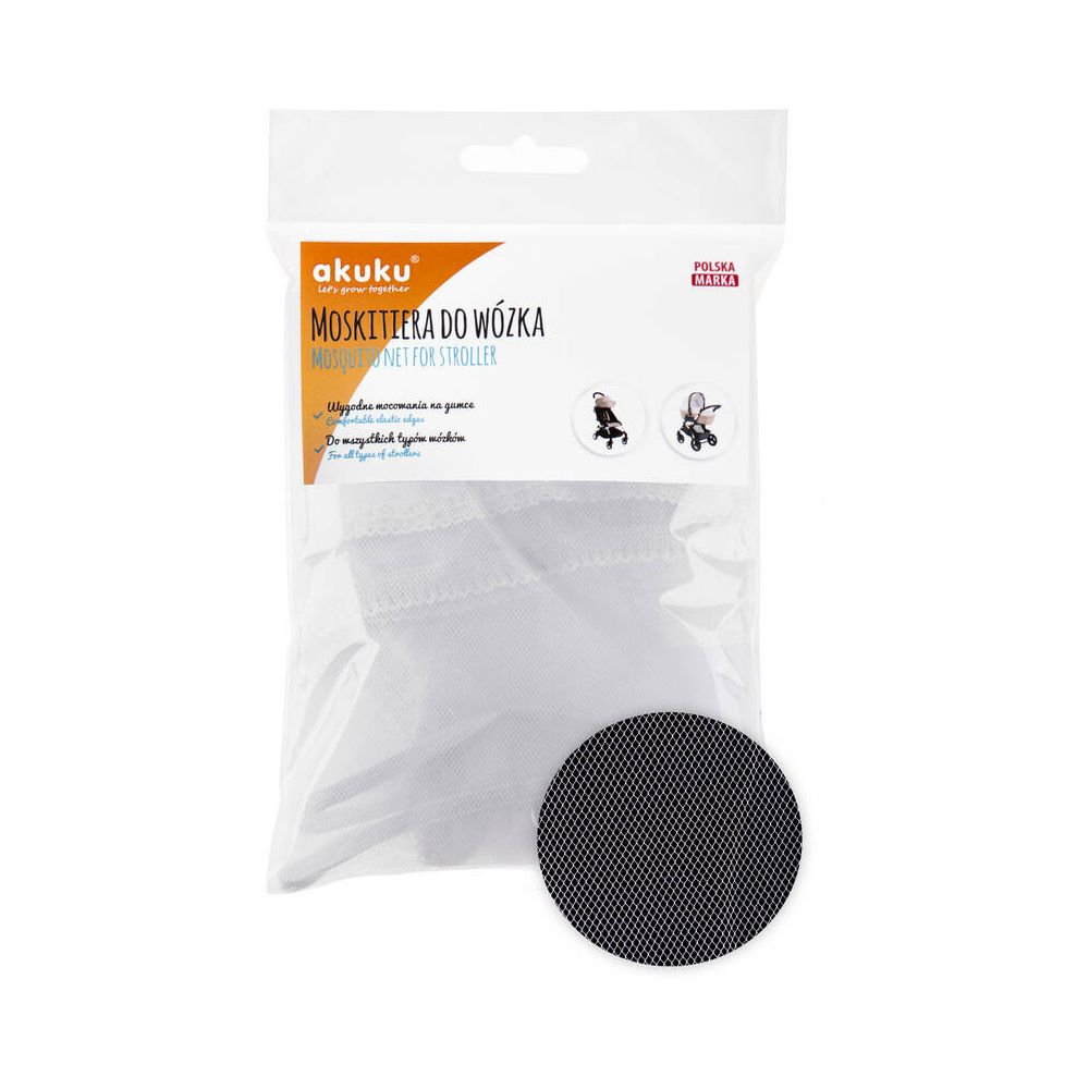 Mosquito Net for Stroller - A0445 - UNIVERSAL - WHITE