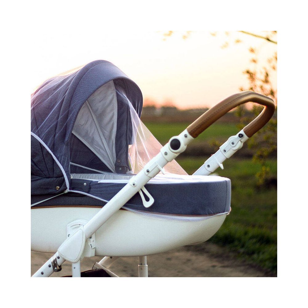 Mosquito Net for Stroller - A0445 - UNIVERSAL - WHITE