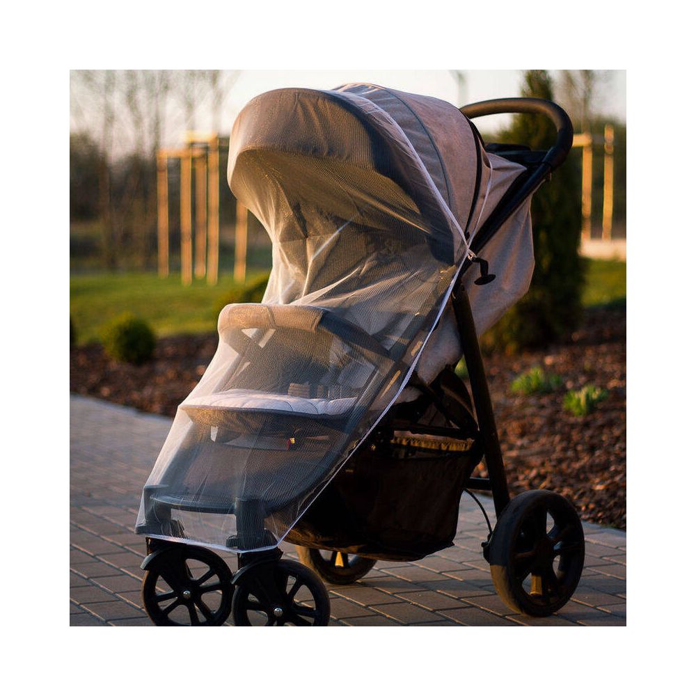 Mosquito Net for Stroller - A0445 - UNIVERSAL - WHITE