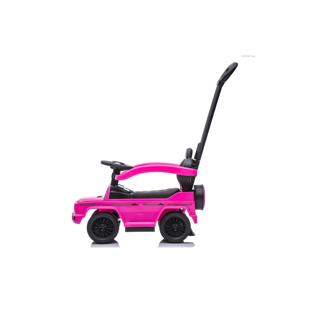Paspiriama mašinėlė - 653 R - guminiai ratai - MERCEDES G350D - PINK