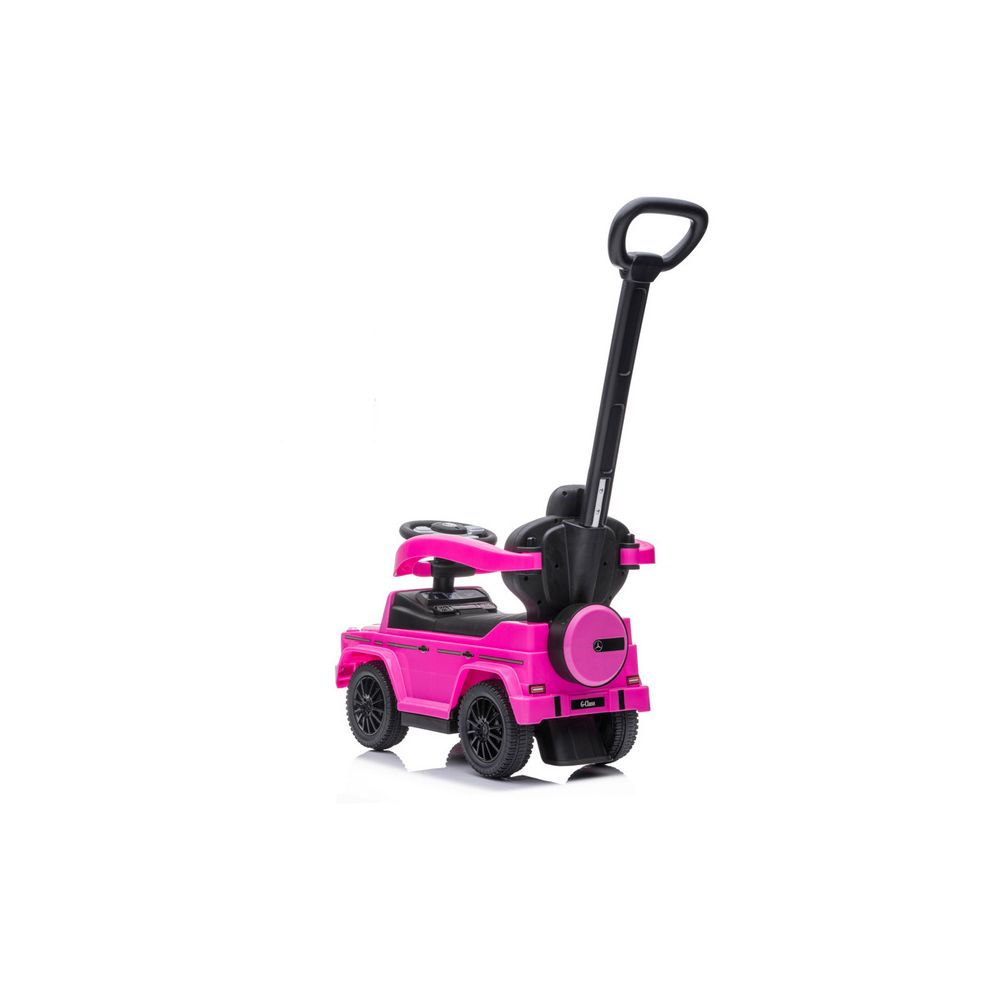 Paspiriama mašinėlė - 653 R - guminiai ratai - MERCEDES G350D - PINK