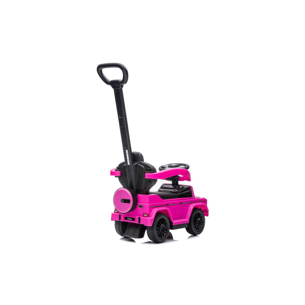 Paspiriama mašinėlė - 653 R - guminiai ratai - MERCEDES G350D - PINK