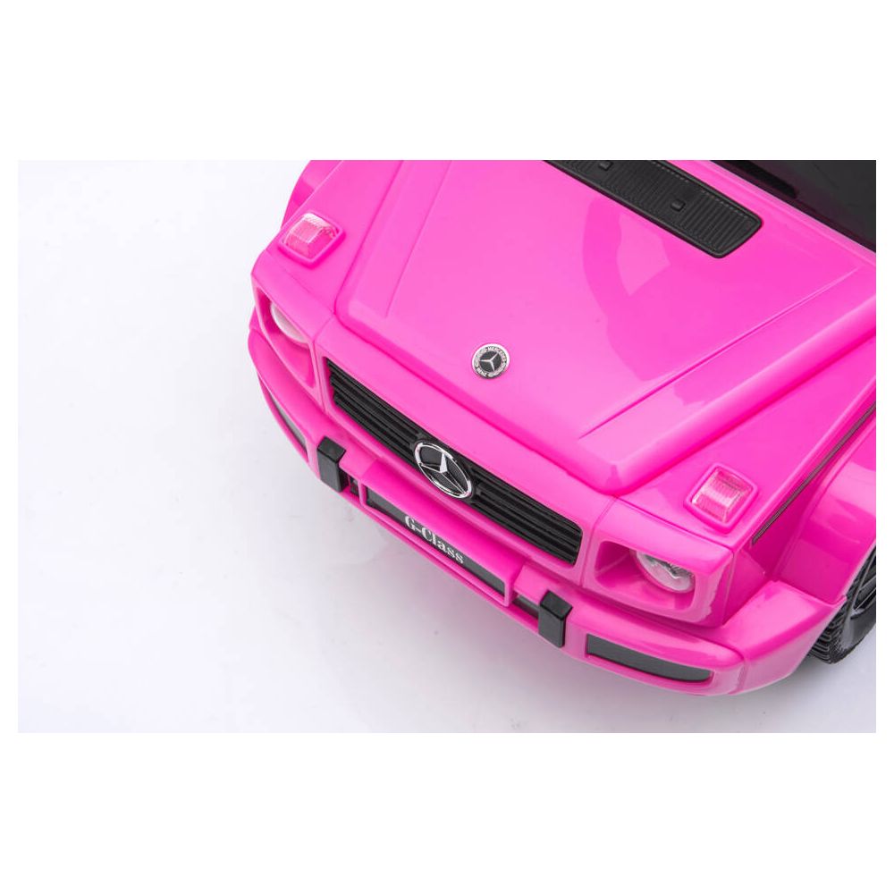 Paspiriama mašinėlė - 653 R - guminiai ratai - MERCEDES G350D - PINK