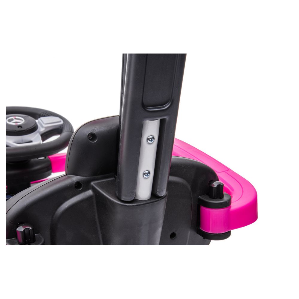 Paspiriama mašinėlė - 653 R - guminiai ratai - MERCEDES G350D - PINK