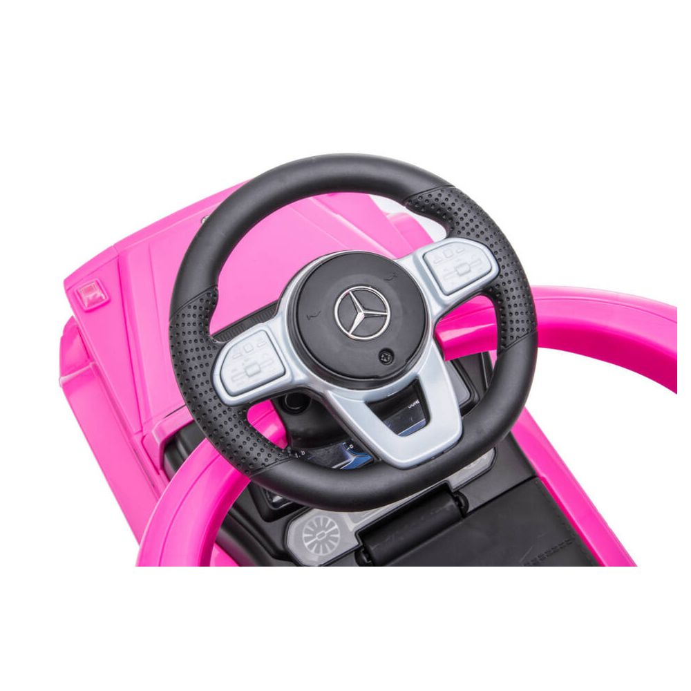 Paspiriama mašinėlė - 653 R - guminiai ratai - MERCEDES G350D - PINK