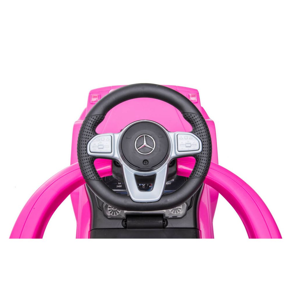 Paspiriama mašinėlė - 653 R - guminiai ratai - MERCEDES G350D - PINK