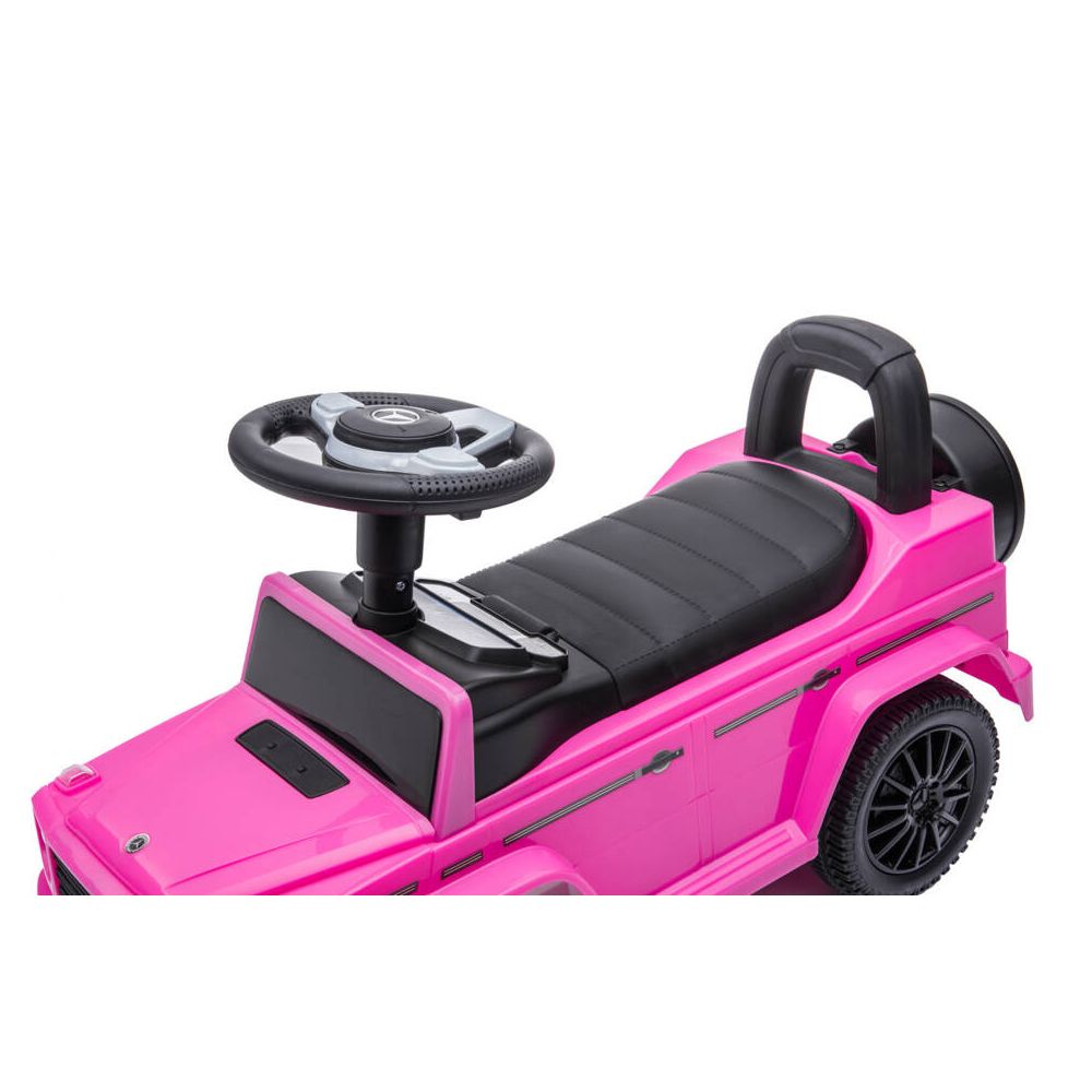 Paspiriama mašinėlė - 653 R - guminiai ratai - MERCEDES G350D - PINK