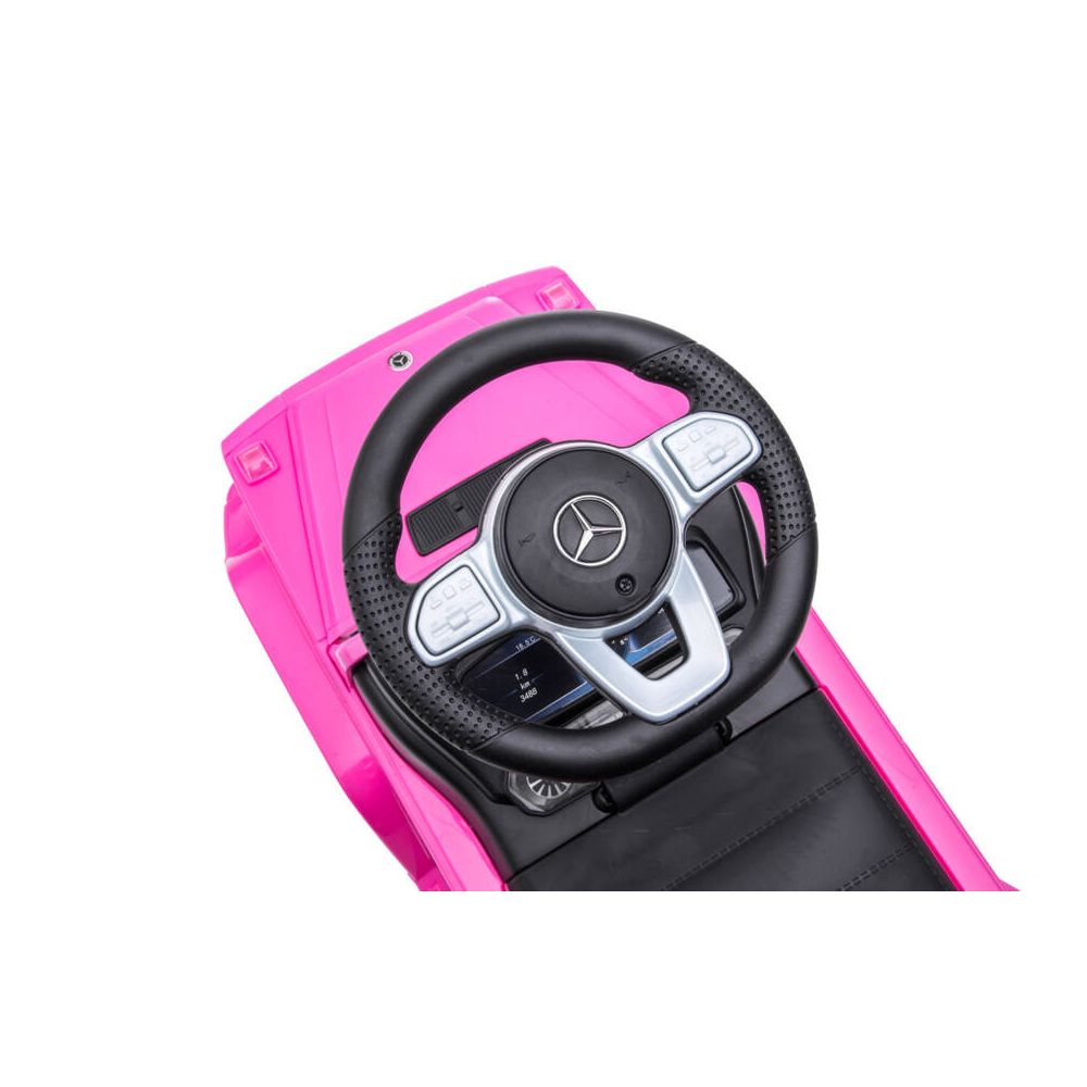 Paspiriama mašinėlė - 653 R - guminiai ratai - MERCEDES G350D - PINK