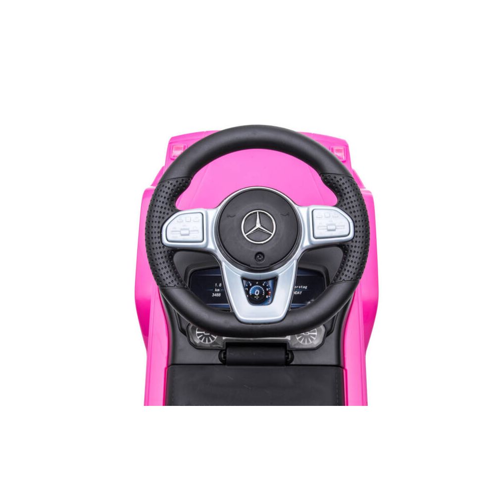 Paspiriama mašinėlė - 653 R - guminiai ratai - MERCEDES G350D - PINK