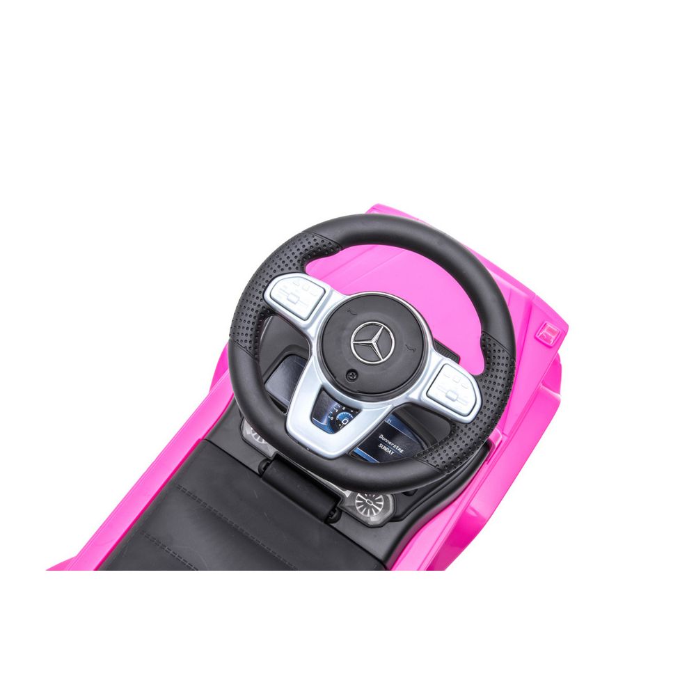 Paspiriama mašinėlė - 653 R - guminiai ratai - MERCEDES G350D - PINK