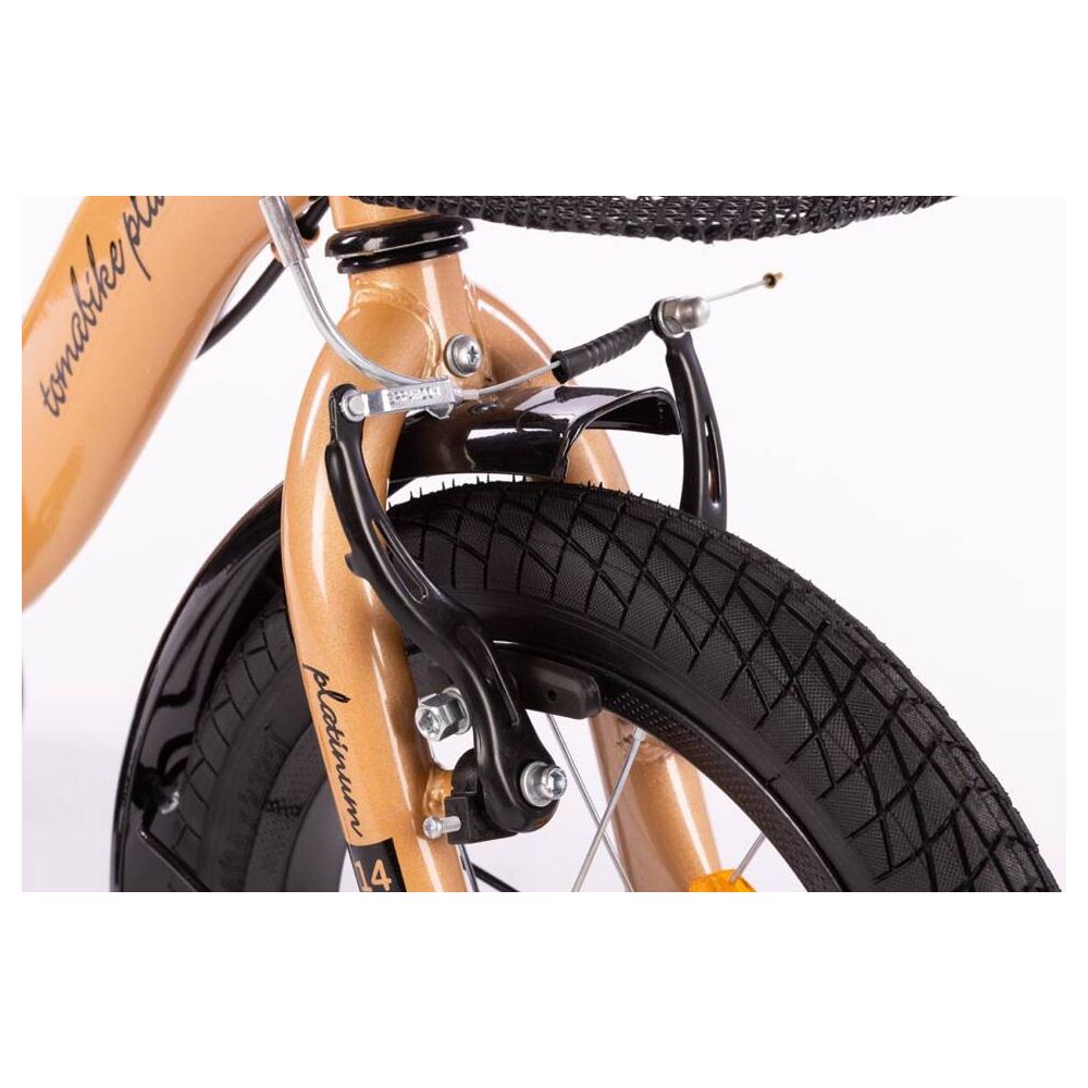 Bicycle - XXIV - TOMABIKE 14" PLUS - PLATINUM - GOLD