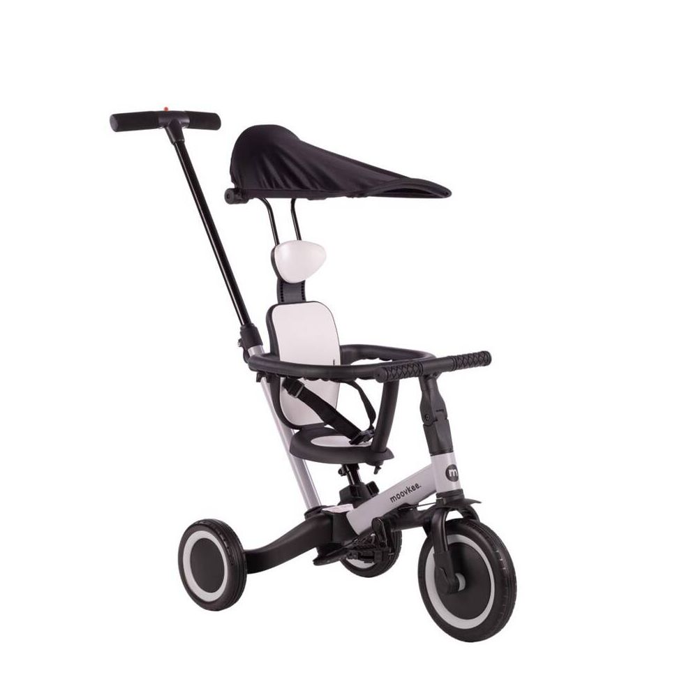 Triratukas - Balansinis dviratis - 6in1 - MIKE PRO - COOL GREY - MOOVKEE