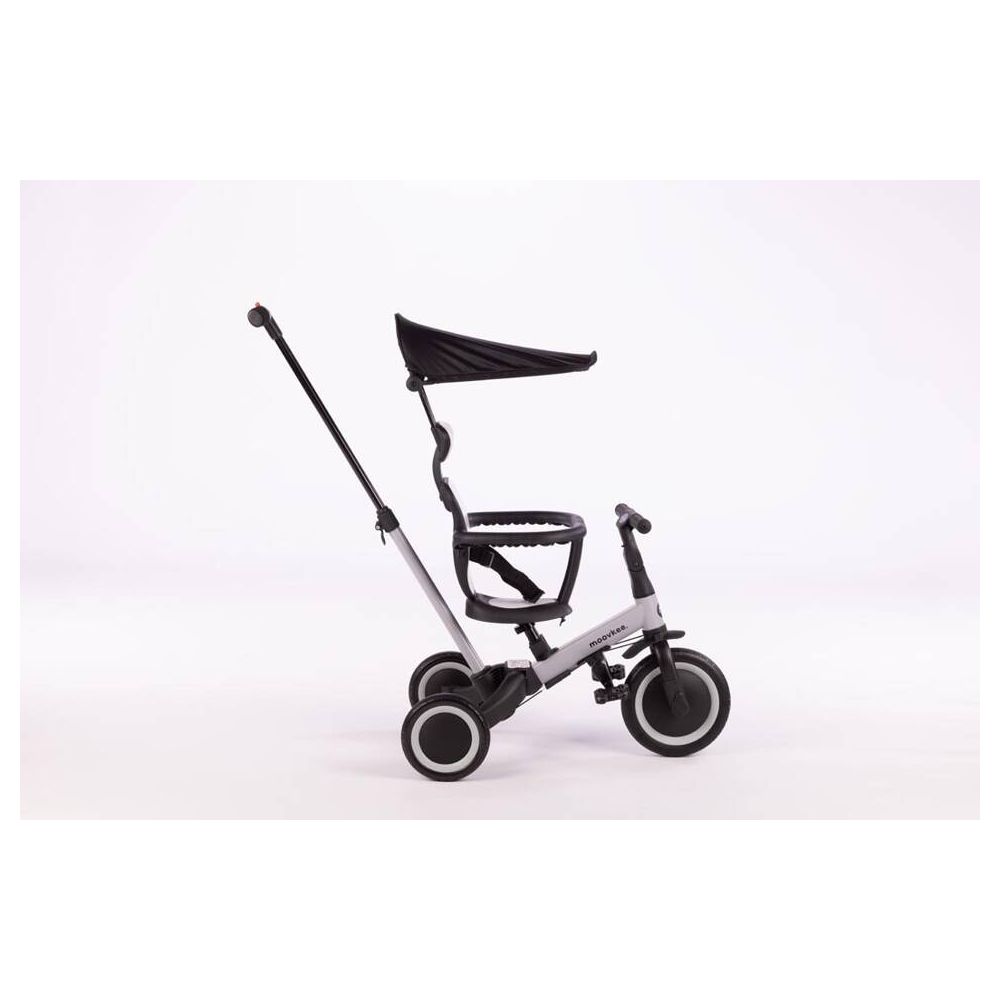 Triratukas - Balansinis dviratis - 6in1 - MIKE PRO - COOL GREY - MOOVKEE