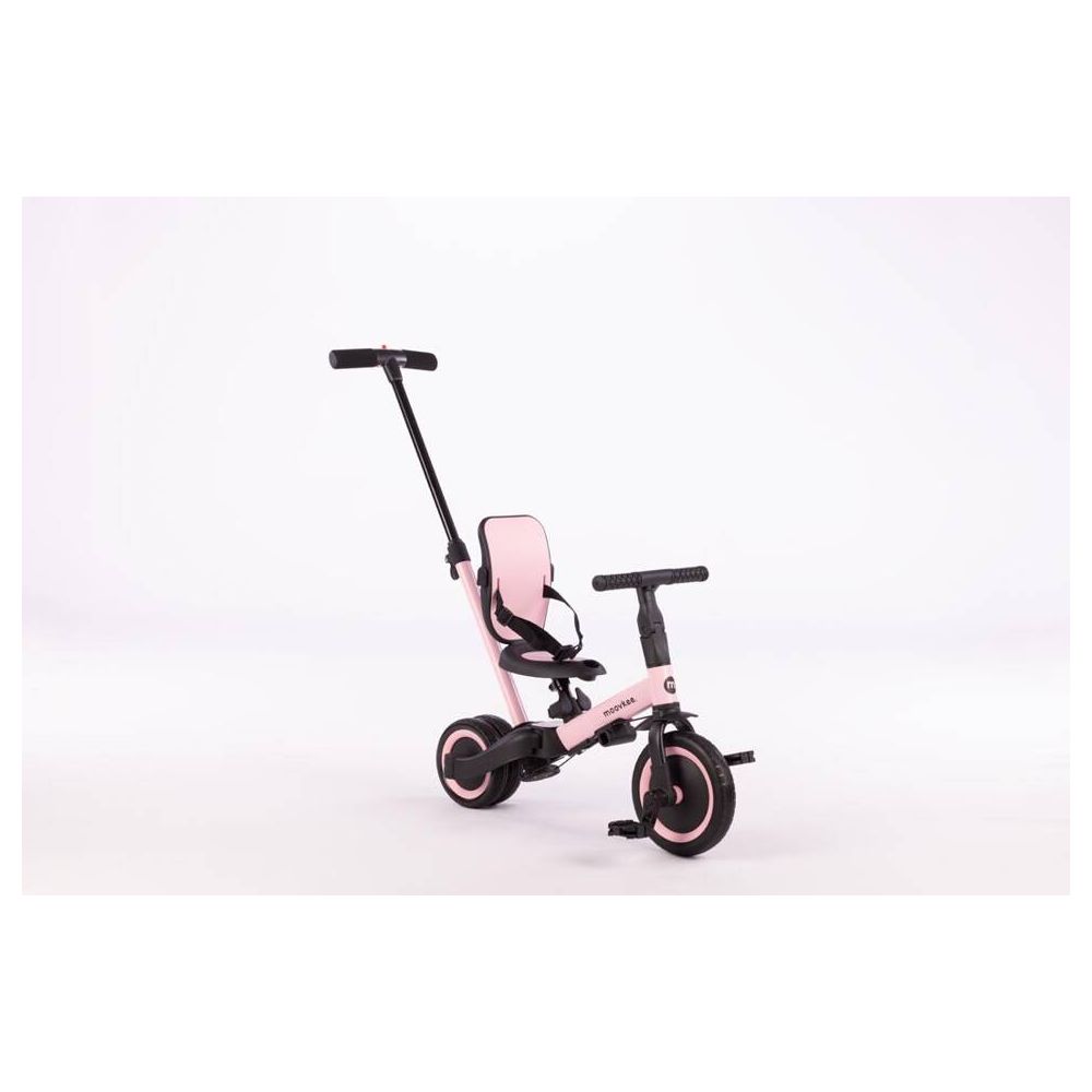 Triratukas - Balansinis dviratis - 6in1 - MIKE PRO - SWEET PINK - MOOVKEE