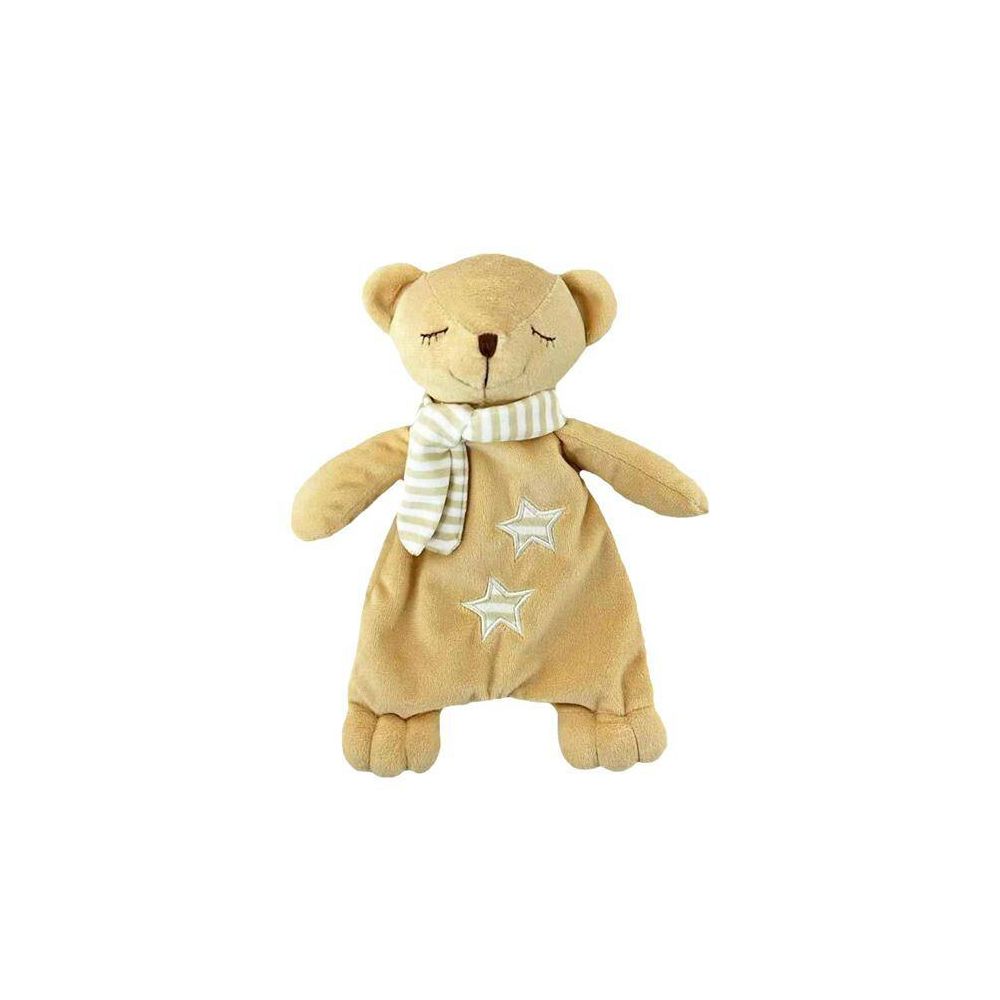 Žaislinė antklodė - 93850 - MILUŚ - meškiukas TEDDY - BRONZAS - dydis 25 cm