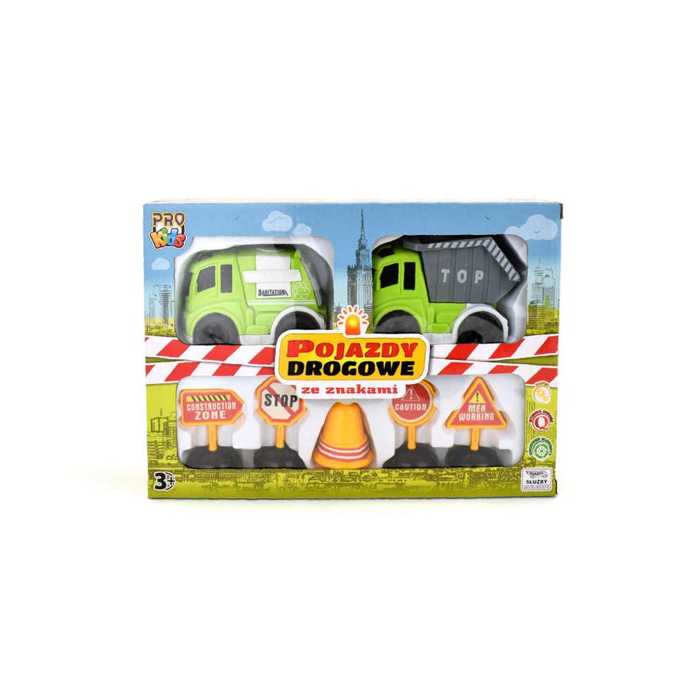 Transporto priemonės su kelio ženklais 99121