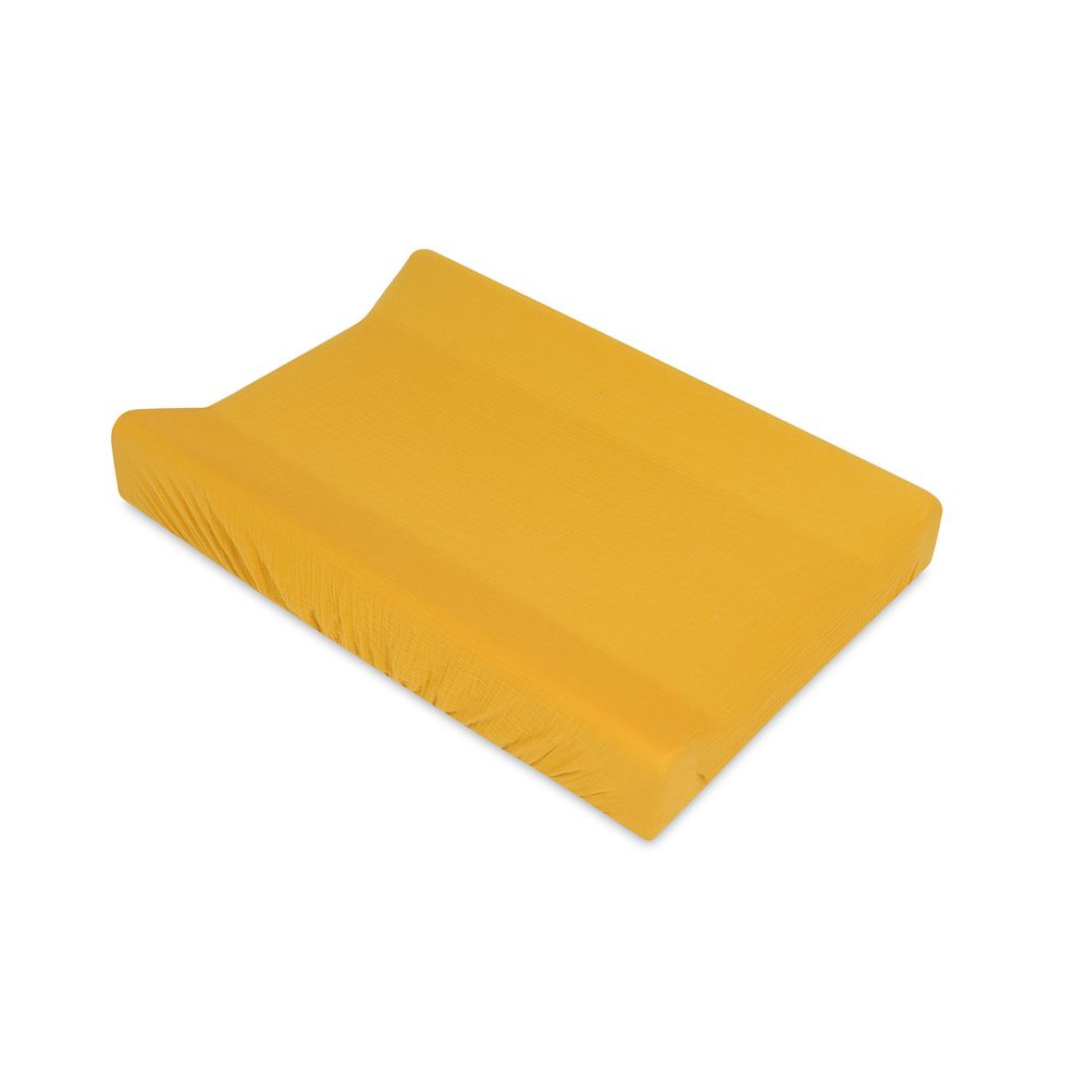 Paklodė / užvalkalas - vystymo lentai - TB0414/06 - MUSLIN in BOX - MUSTARD - dydis 50x70/80 cm