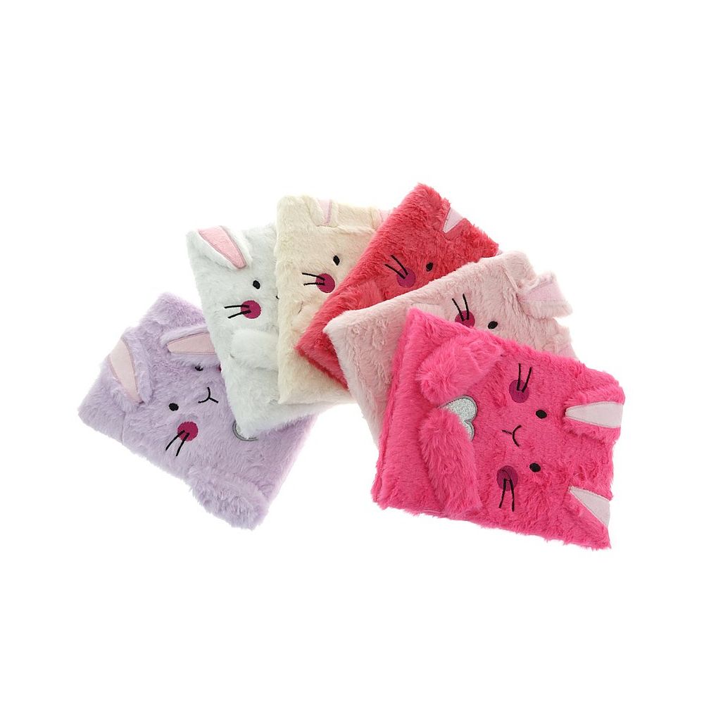 Užrašų knygutė 542419 - 6 spalvos - BUNNY, 1vnt