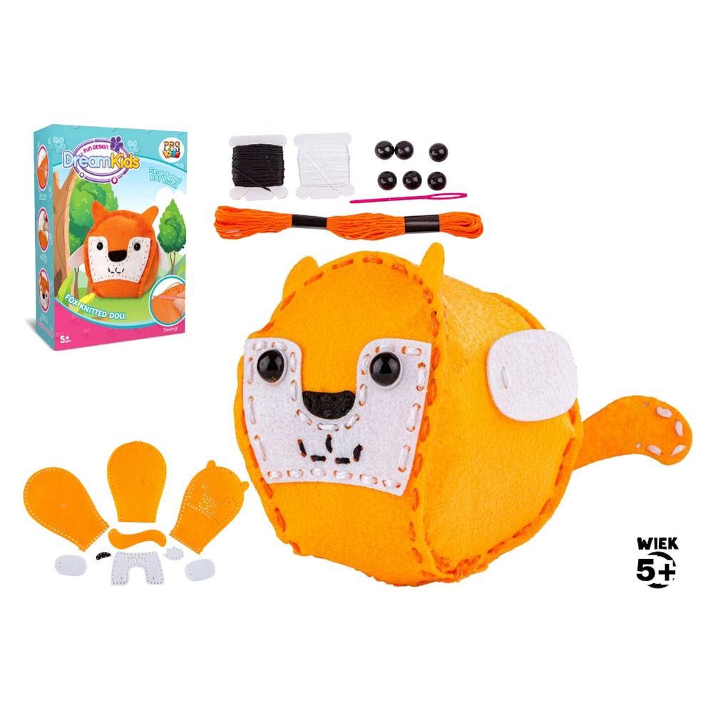 KŪRYBINIS RINKINYS - 07486 - SIUVIMUI - FOX