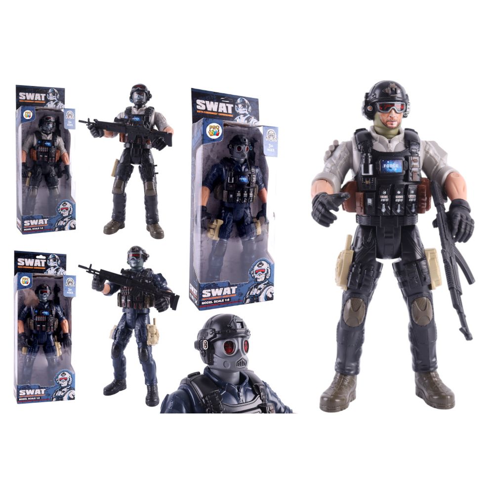 09848 SPECIALIŲJŲ PAJĖGŲ FIGŪRĖLĖ SWAT