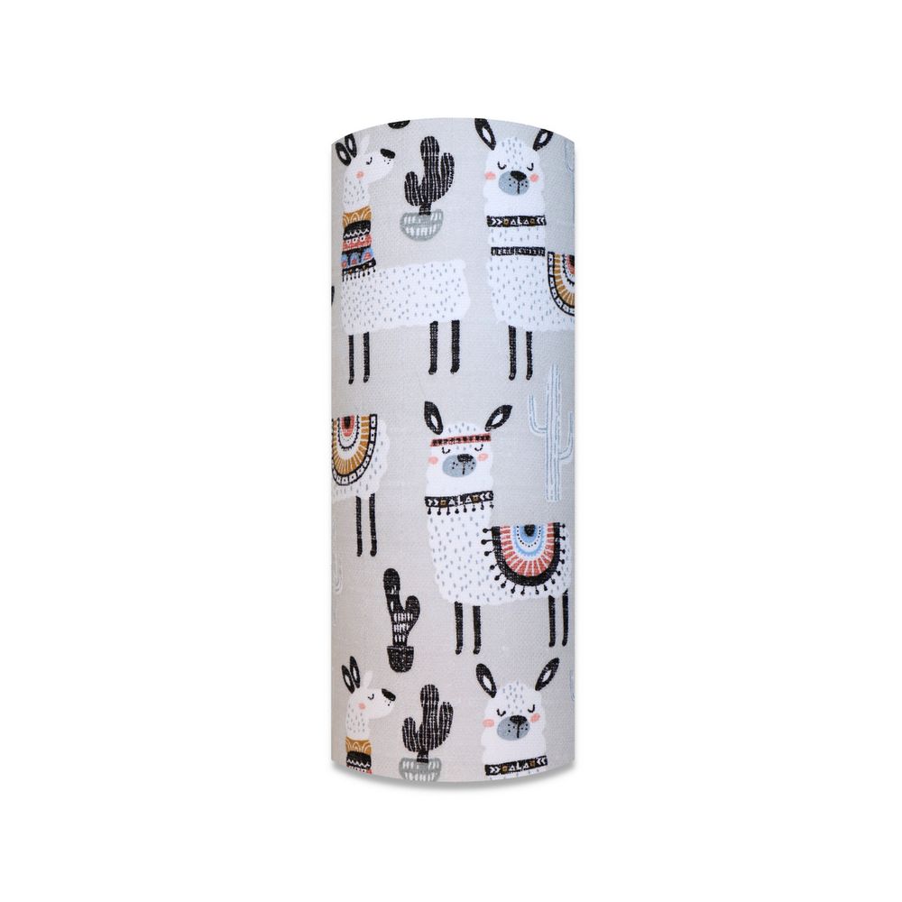 Sauskelnės - 25646 - TETRA PRINT - EGA - LUX - LAMA - GREY - dydis 70x80 cm
