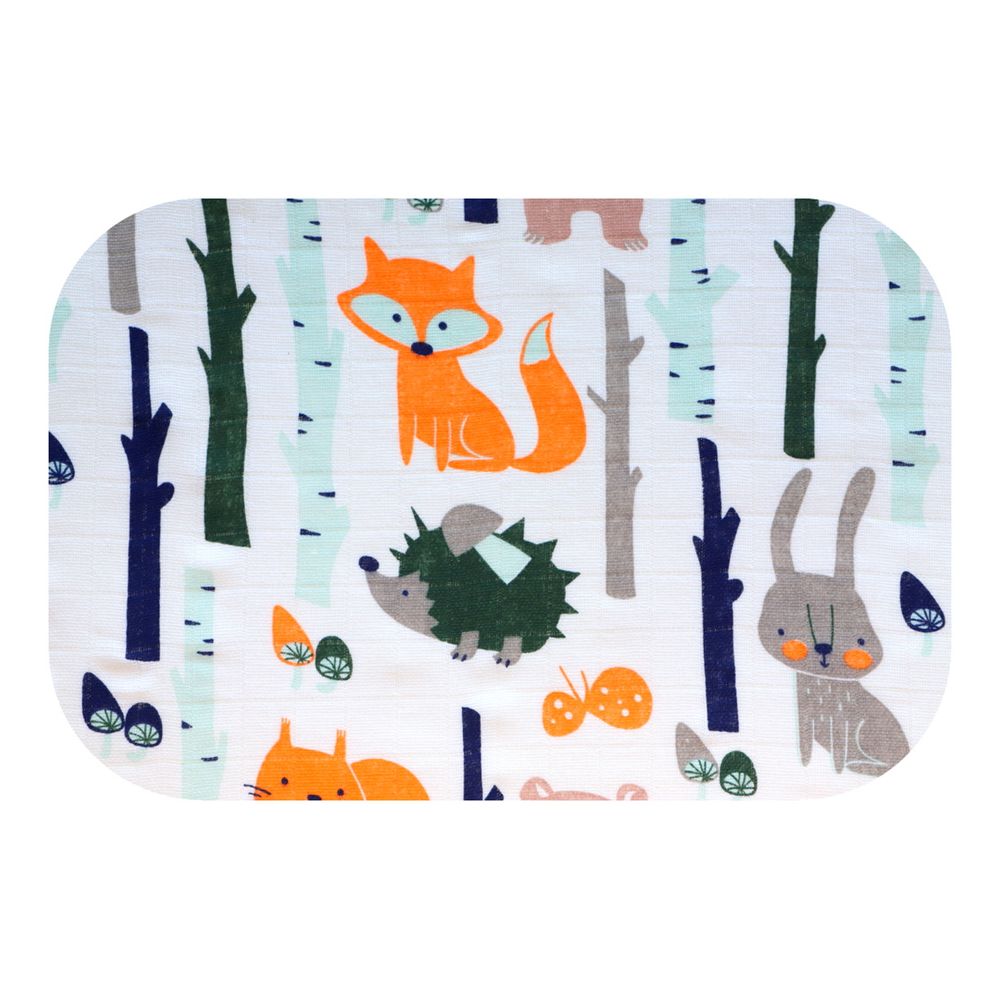 Sauskelnės - 25615 - TETRA PRINT - EGA - LUX - LIFE IN THE FOREST - dydis 70x80 cm